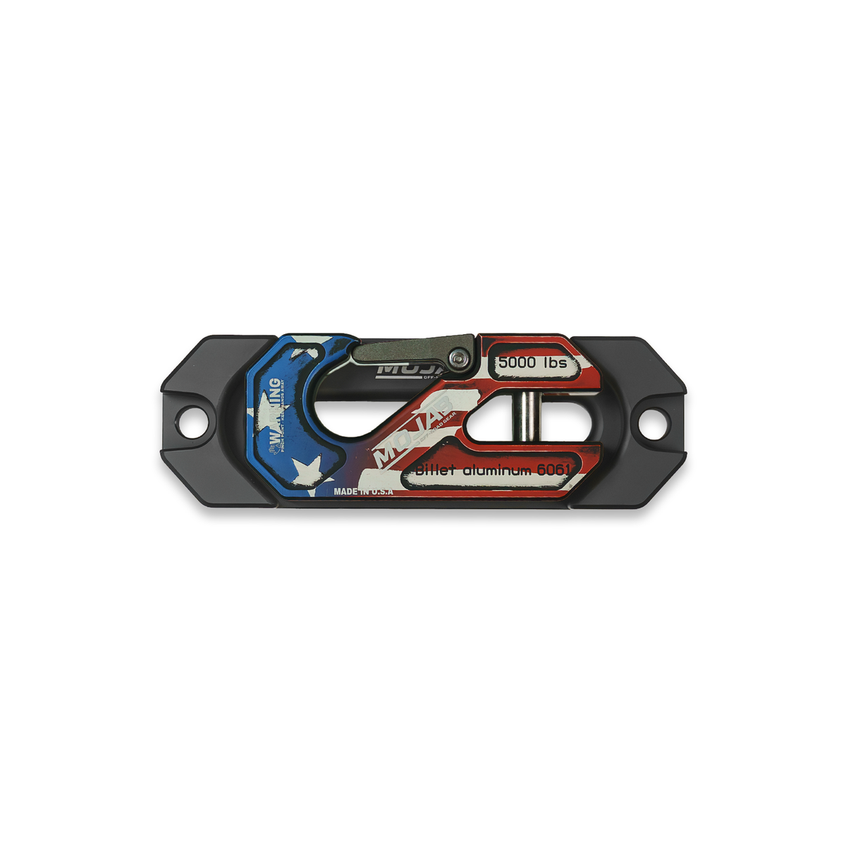Side By Side / UTV Aluminum Recessed Winch Shackle with Fairlead Kit. (LIFE TIME WARRANTY*) — photo 12