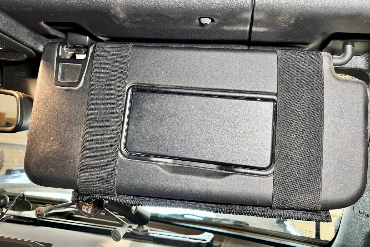 Bronco MOLLE Visor Organizer - Ford Bronco Visor — Overland Gear Guy (photo 9)