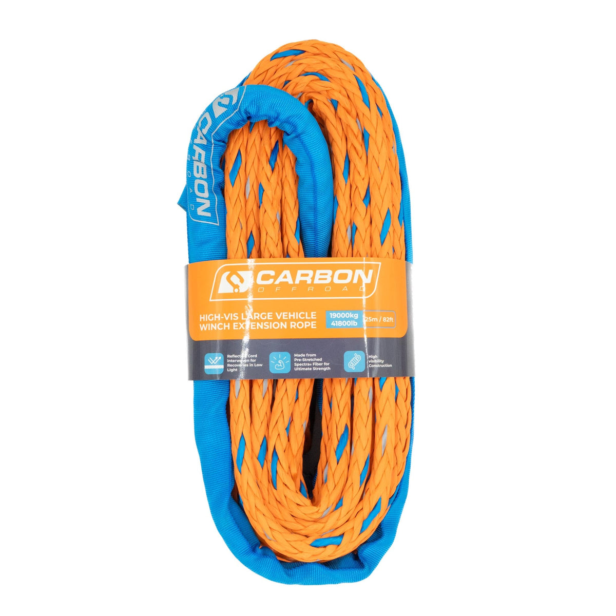 High-Vis Large Vehicle Winch Extension Rope — photo 4