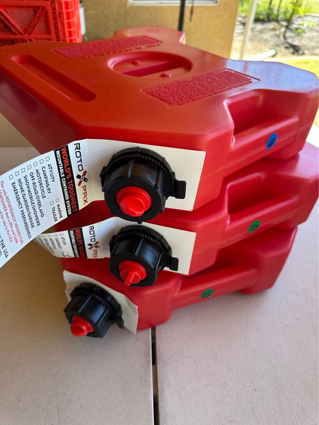 Rotopax 1.75 Gallon Fuel Pack-Jerry Can For Jeep-ATV-UTV- Polaris RZR new $99 MSRP — photo 3