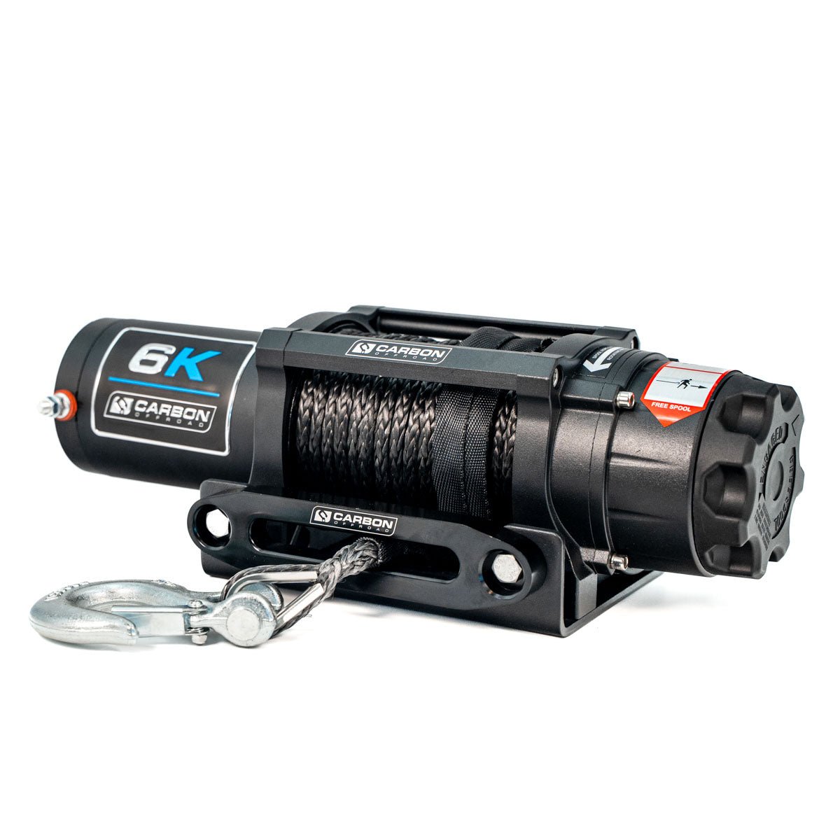 Carbon Offroad 6000lb ATV/Small 4X4 Winch — photo 3