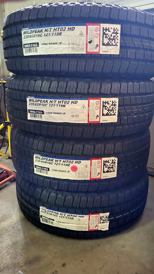 16" Falken Wildpeak ht02 tires set (4) in Menifee, CA (photo 1) — photo 1