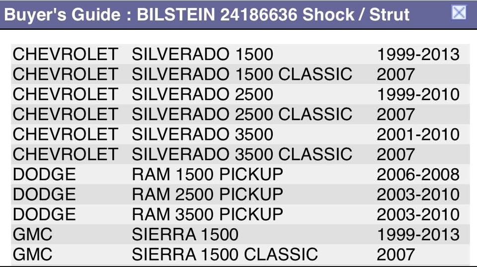 Bilstein B8 5100 rear lifted truck 24-186636 shocks Silverado/Sierra/Ram in Clovis, CA (photo 7) — photo 7