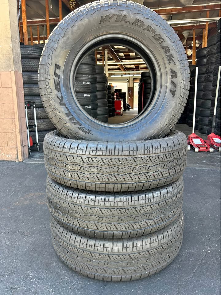 (4) 265 70 18 Falken WildPeak A/T3 in Oceanside, CA (photo 1) — photo 1