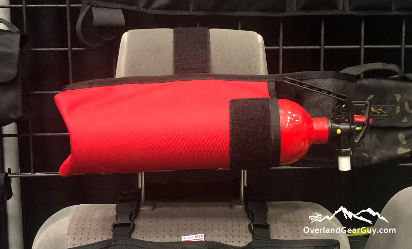 Fire Extinguisher Headrest Pouch — photo 5