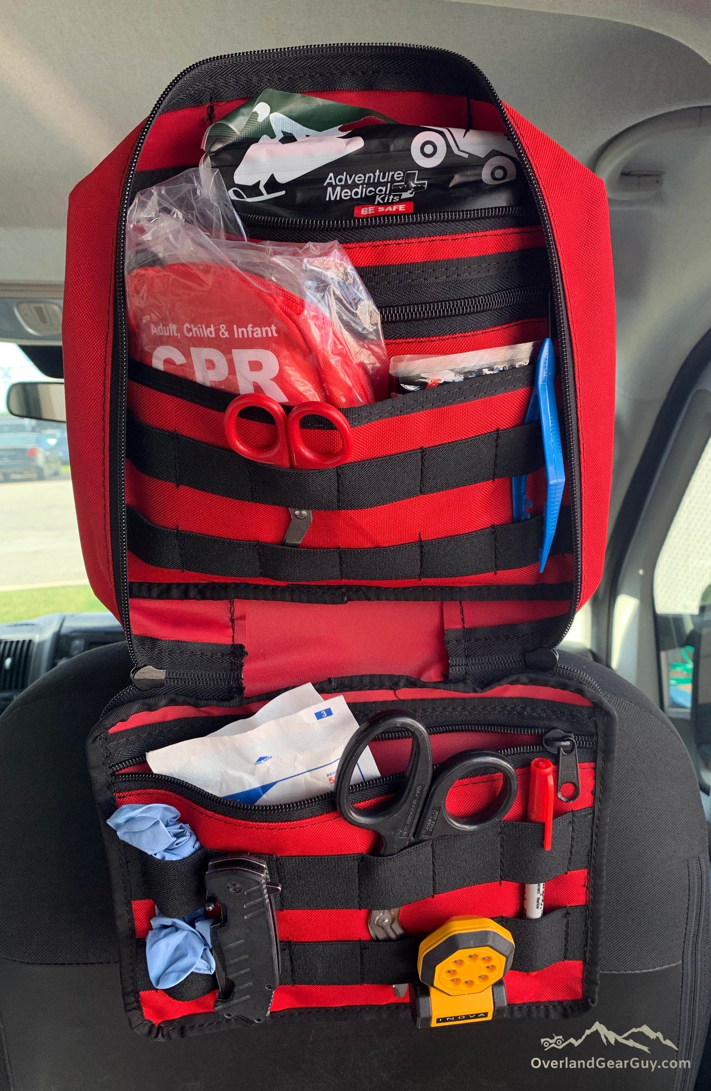 First Aid Kit Headrest Pouch - IFAK — Overland Gear Guy (photo 3)