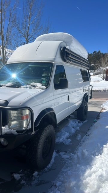 2009 Ford e250 econoline 4x4 overlander in Granby, CO (photo 2)