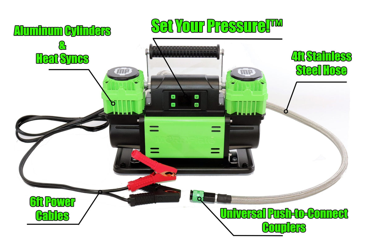 MORRFlate TenSix PSI Pro 12v Portable Compressor - Gen2 — photo 2