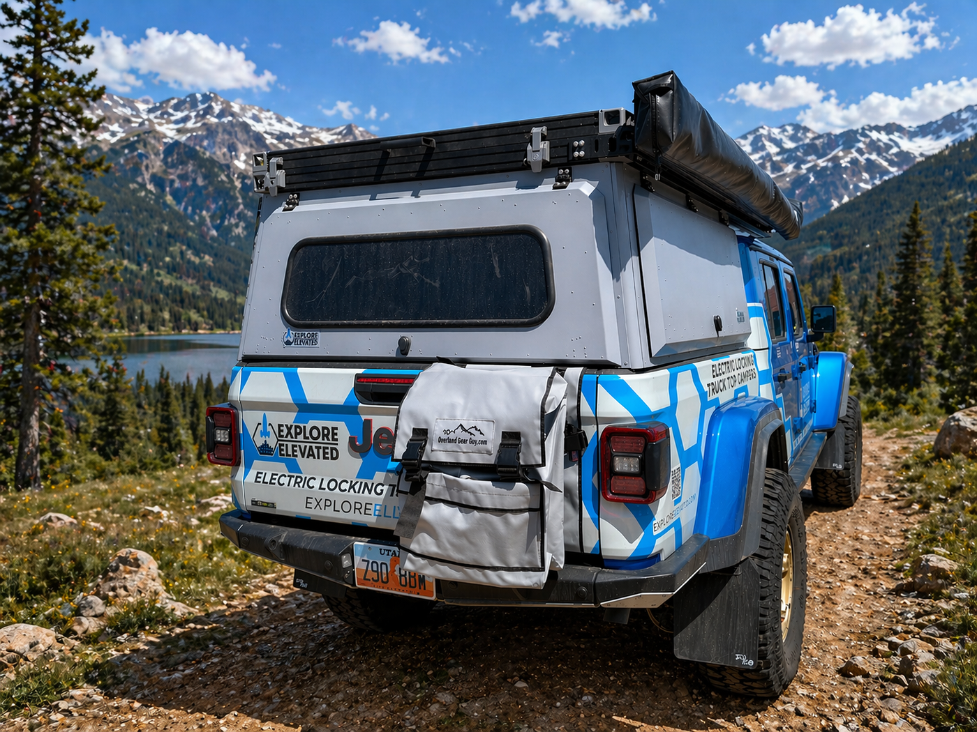 Tailgate Trash Bag Gladiator - Tacoma - Ram - Rivian -QuarterMaster — photo 11