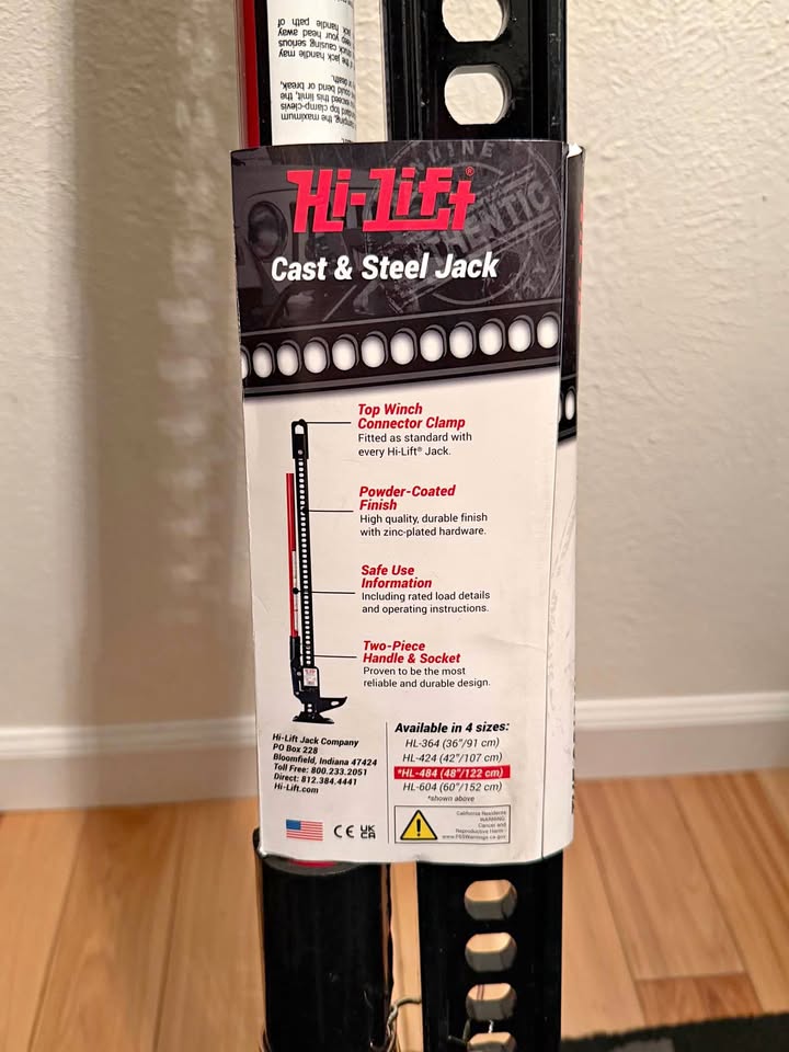 Hi-Lift Jack HL-484 48 inch in Lakewood, CO (photo 1) — photo 1