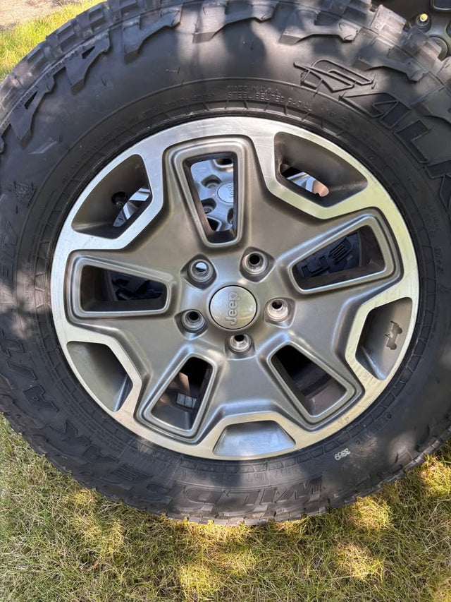 5 Rubicon wheels on 3 Falken Wildpeak A/T4W — photo 3