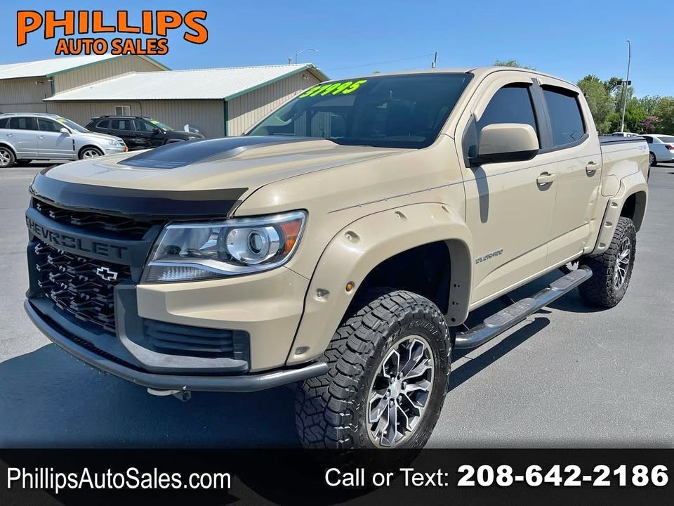 2021 Chevrolet Colorado Crew Cab 4x4 ZR2 **45,953 Miles** — photo 1