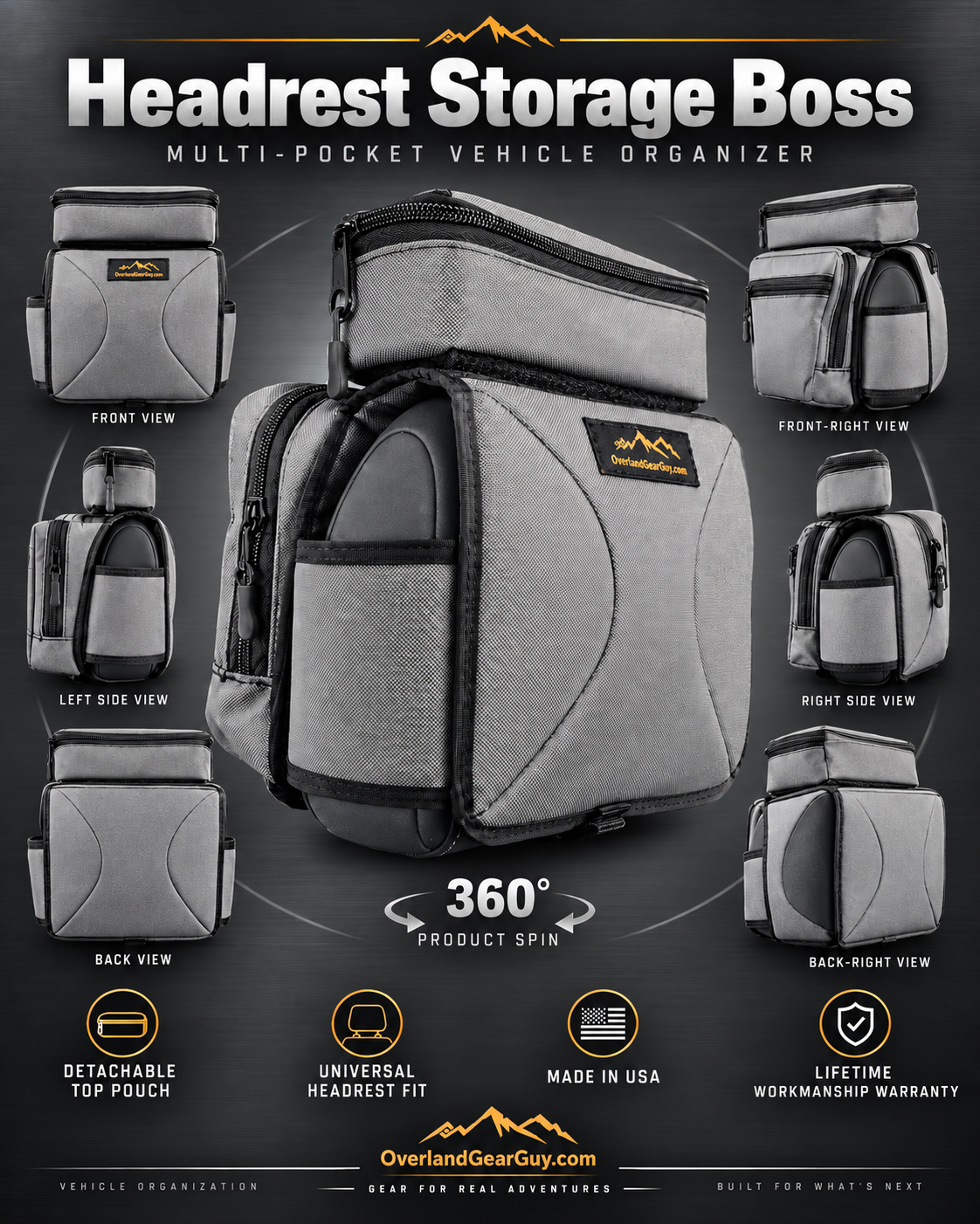 Headrest Storage Boss — photo 4
