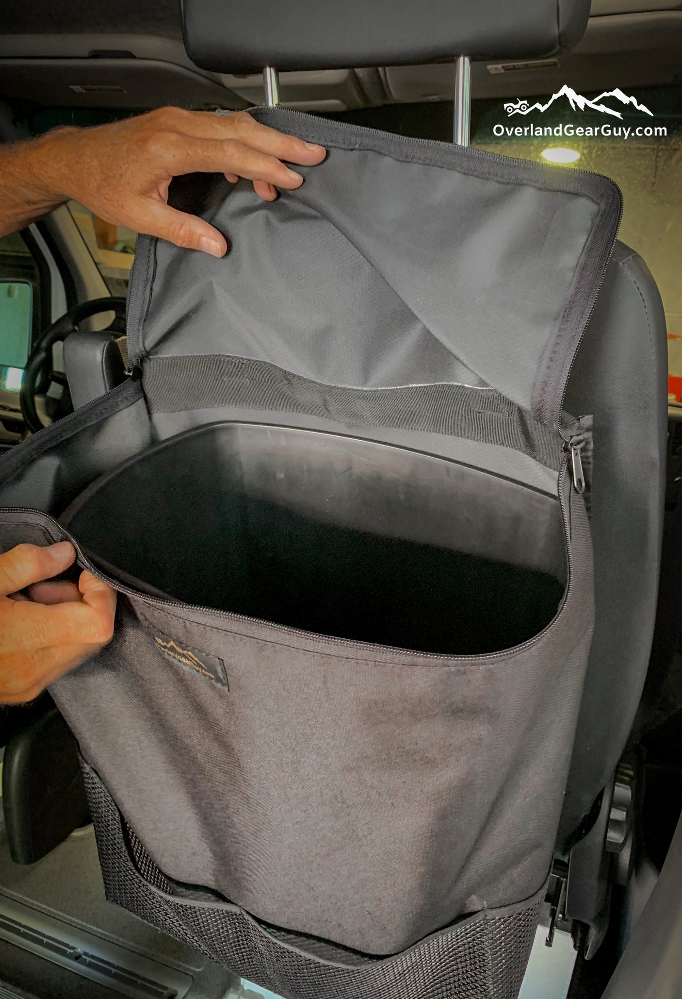 Large Headrest Trash Bag — Overland Gear Guy (photo 7)