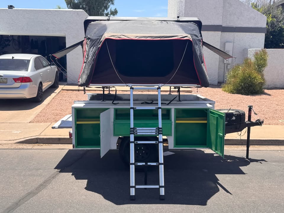 Overland Trailer with iKamper Rooftop Tent (RTT) in Mesa, AZ (photo 4)