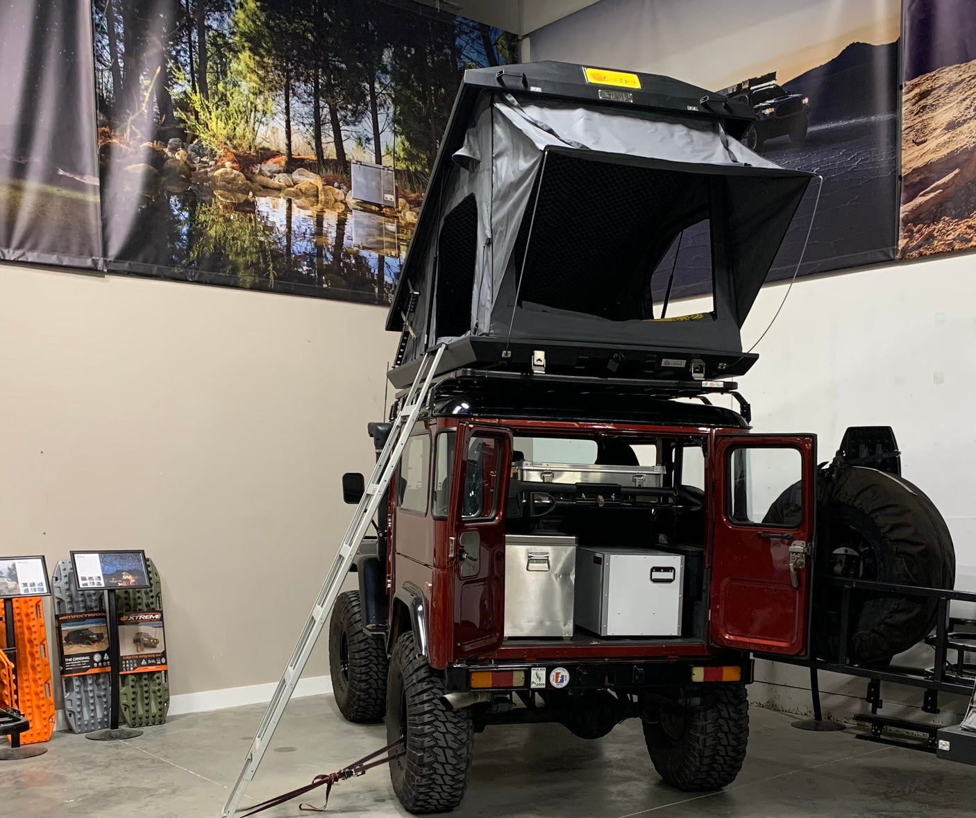 Toyota Land Cruiser 40 Series K9 Roof Rack Kit — Equipt Expedition Outfitters (photo 5)