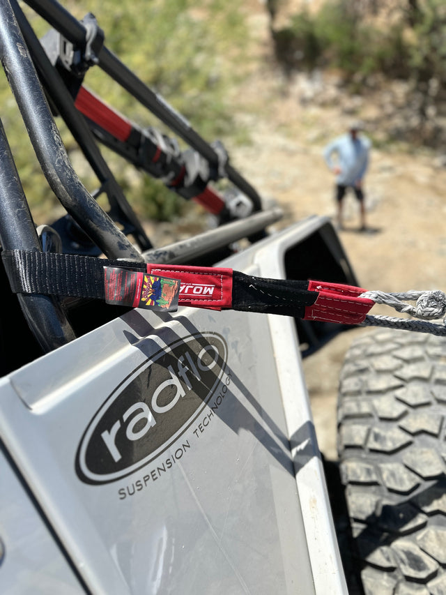 2''x4' Short Strap / Winch Strap (Lifetime Warranty) — photo 3