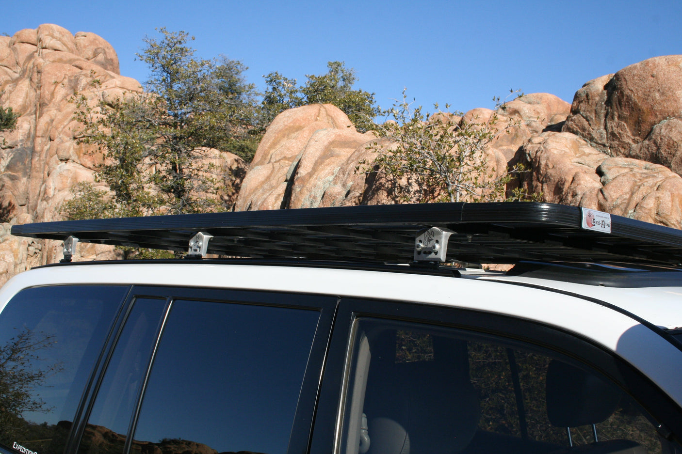 Toyota Land Cruiser 100 Series K9 Roof Rack Kit — Equipt Expedition Outfitters (photo 8)