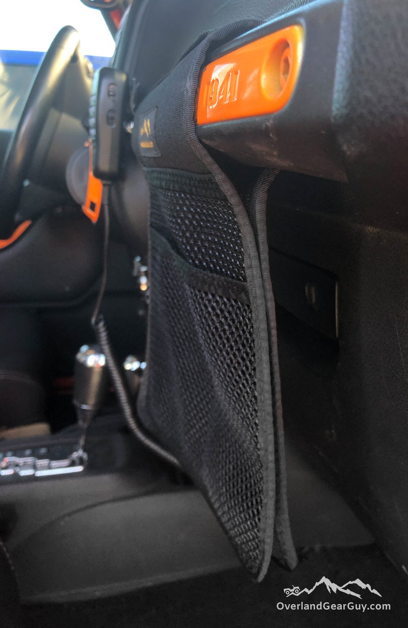 Jeep Grab Handle Mesh Flat Pocket — Overland Gear Guy (photo 9)