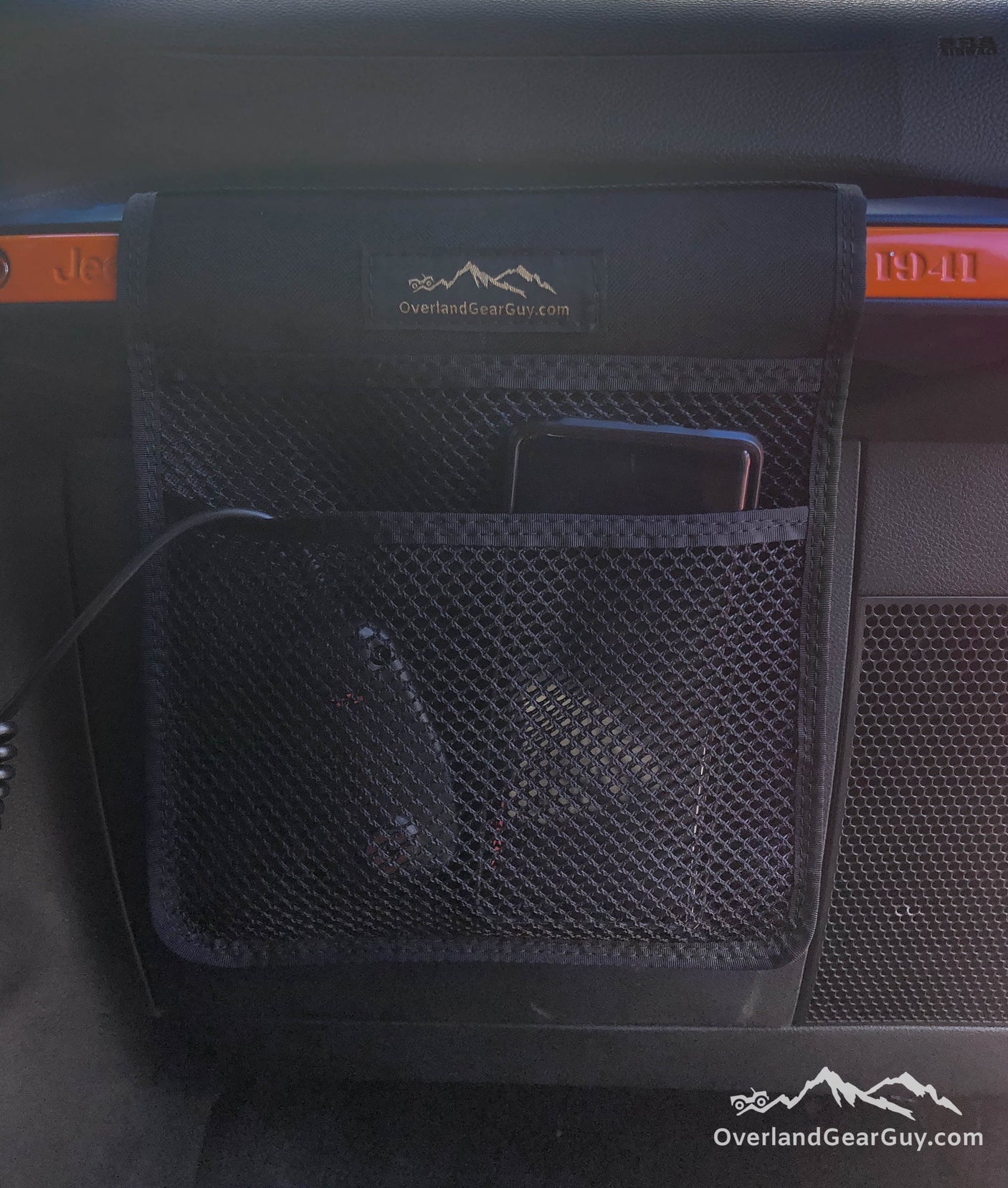 Jeep Grab Handle Mesh Flat Pocket — Overland Gear Guy (photo 7)