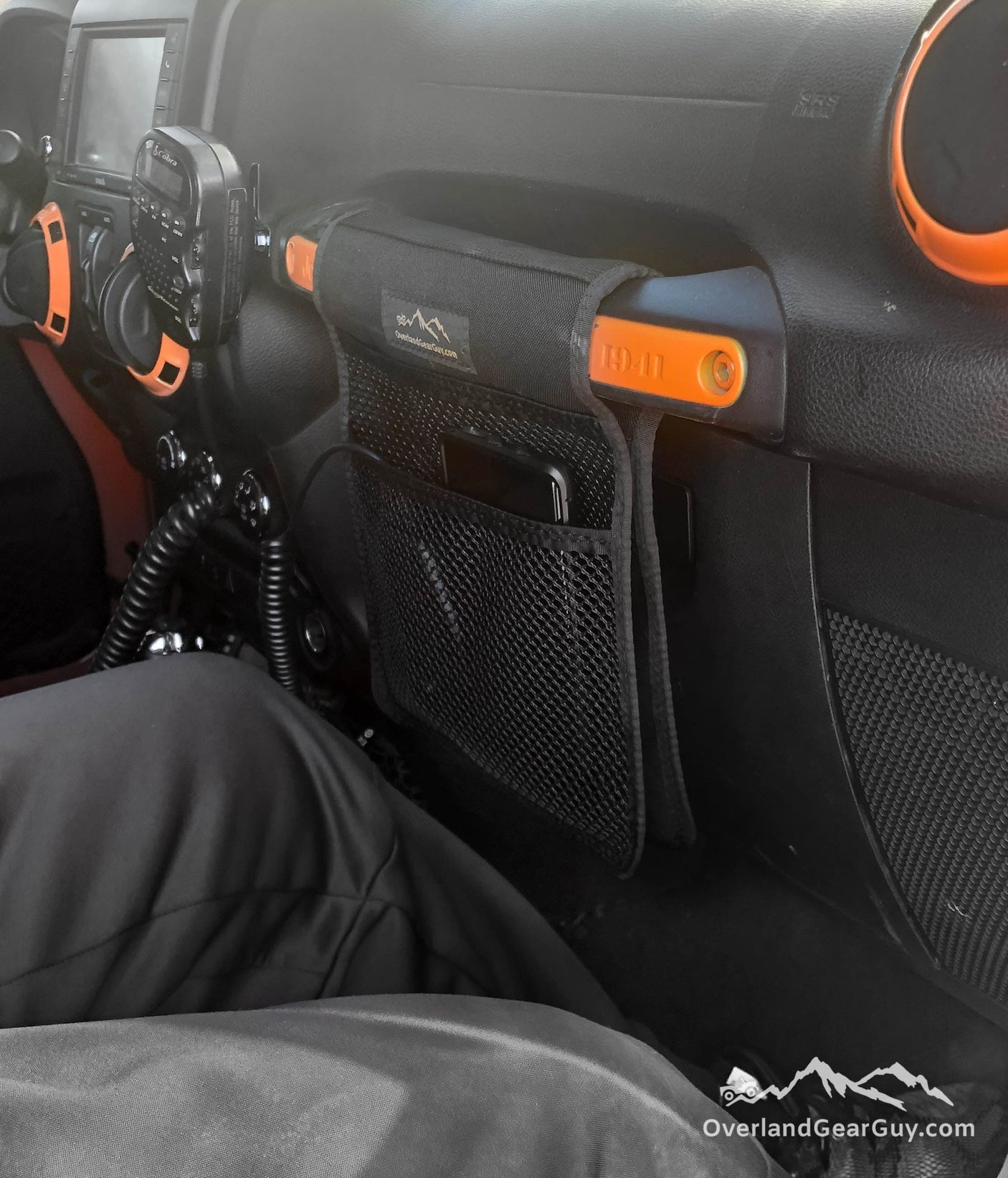 Jeep Grab Handle Mesh Flat Pocket — Overland Gear Guy (photo 3)