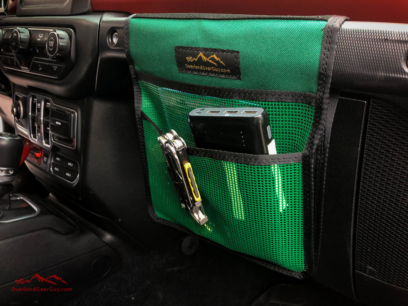 Jeep Grab Handle Mesh Flat Pocket — Overland Gear Guy (photo 4)