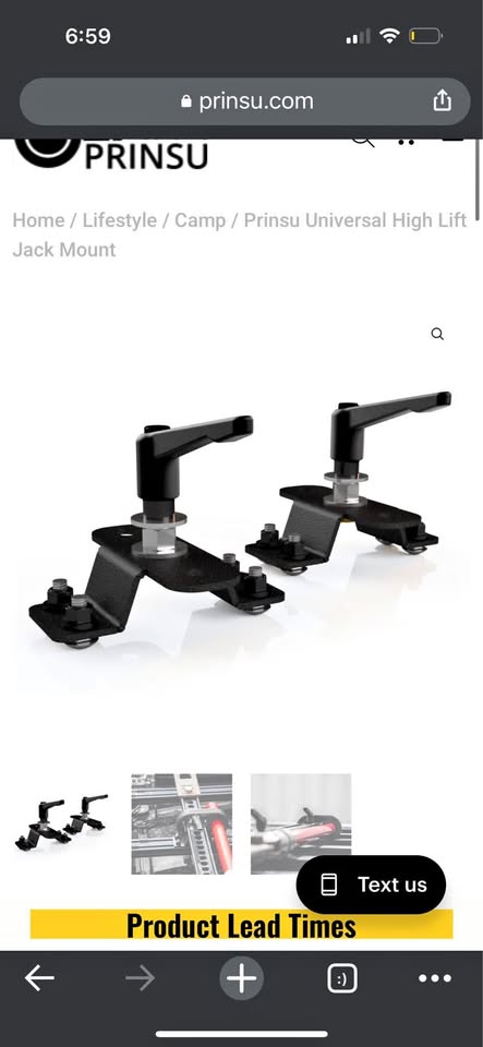 Prinsu Hi-Lift Jack Mount in Eugene, OR (photo 1)