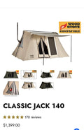 SPRINGBAR CANVAS WALL TENT