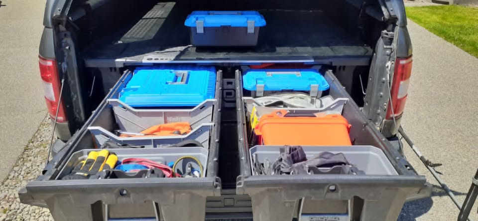 Legacy (DF4) Decked Full Size Drawer System for 2019 Ford F150 with 6ft 6in bed in Puyallup, WA (photo 2) — photo 2