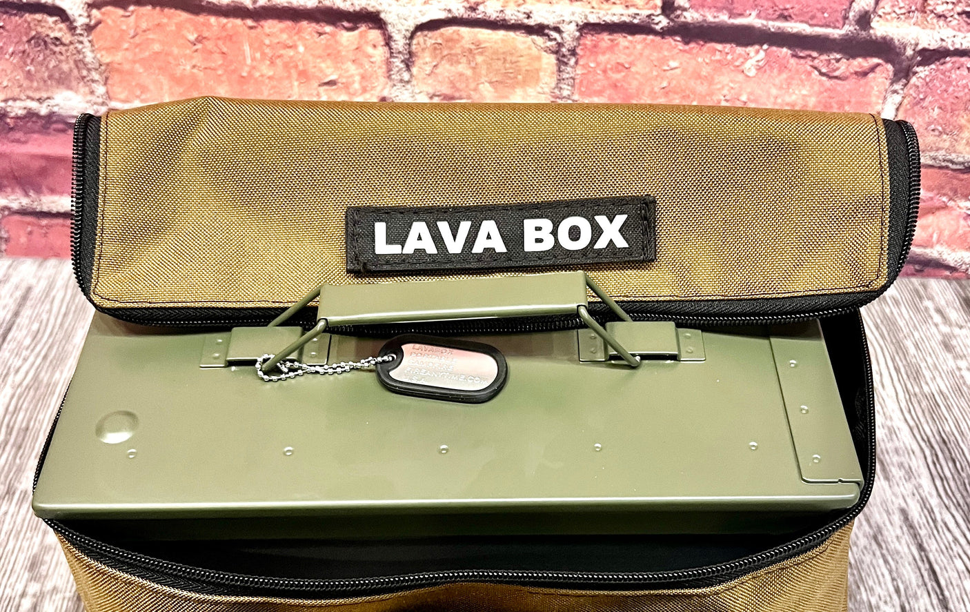 FIRECAN PORTABLE FIRE PIT Carry Bag - IGNIK- Lava Box — Overland Gear Guy (photo 2)