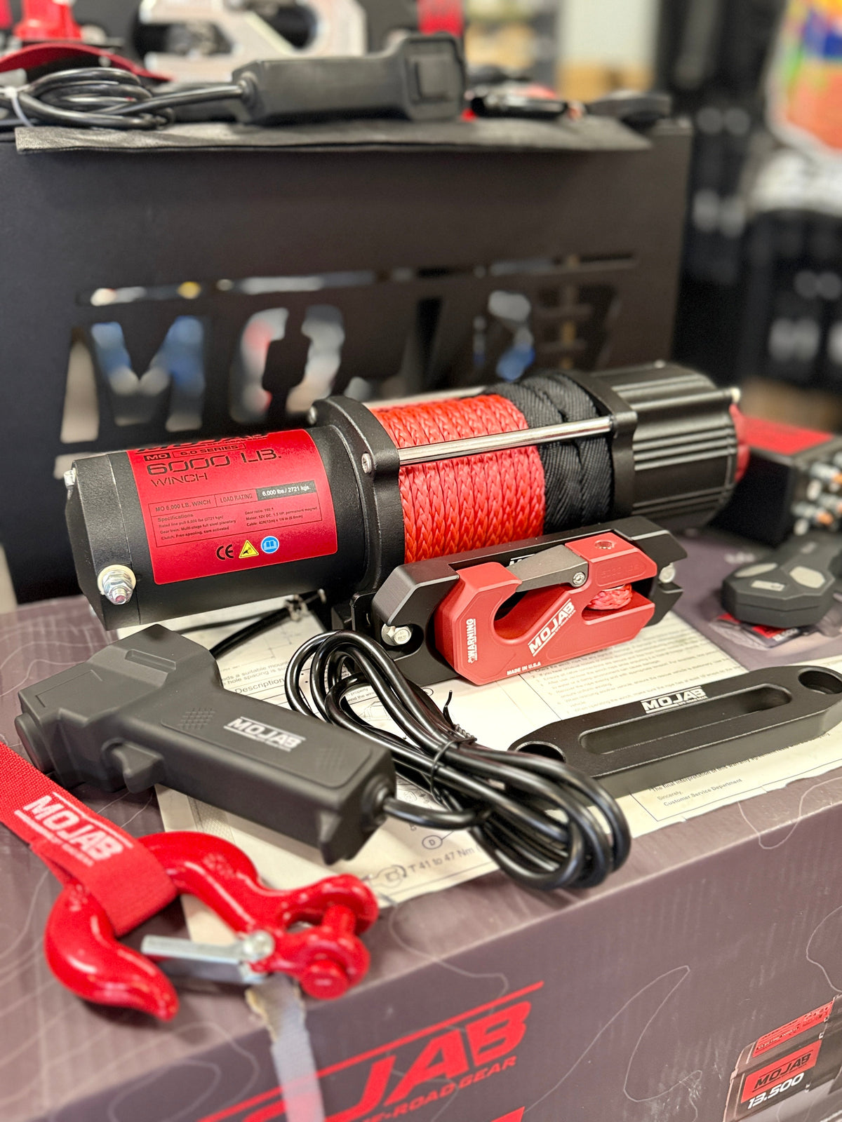 MO6.0 Series Electric Winch — photo 9
