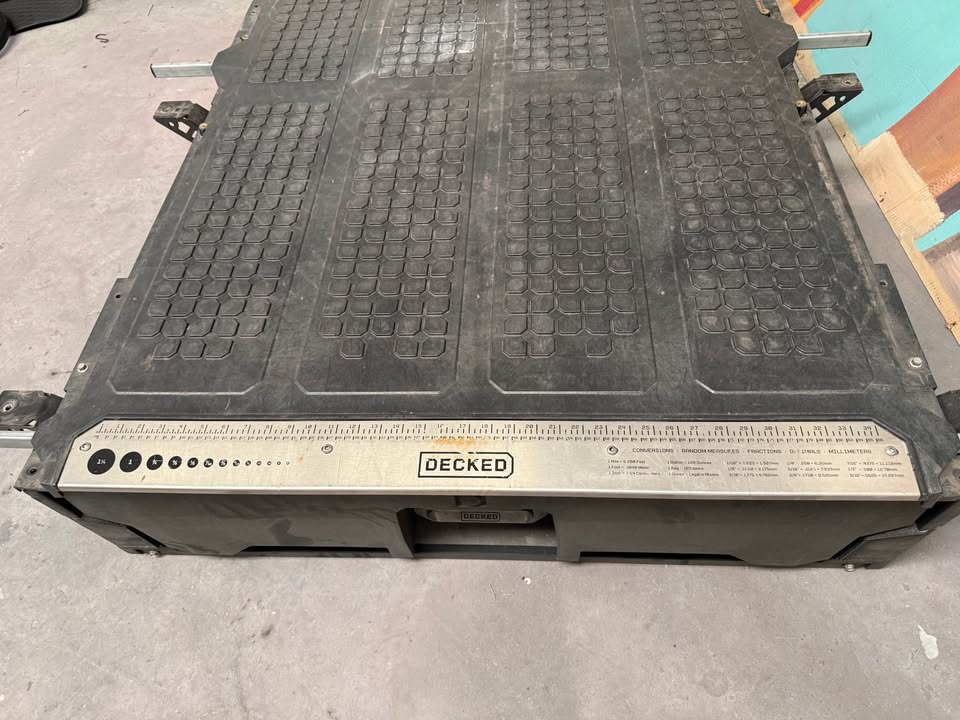 DECKED Truck Bed Storage System 5 feet was in a 2022 nissan frontier in Albuquerque, NM (photo 4) — photo 4