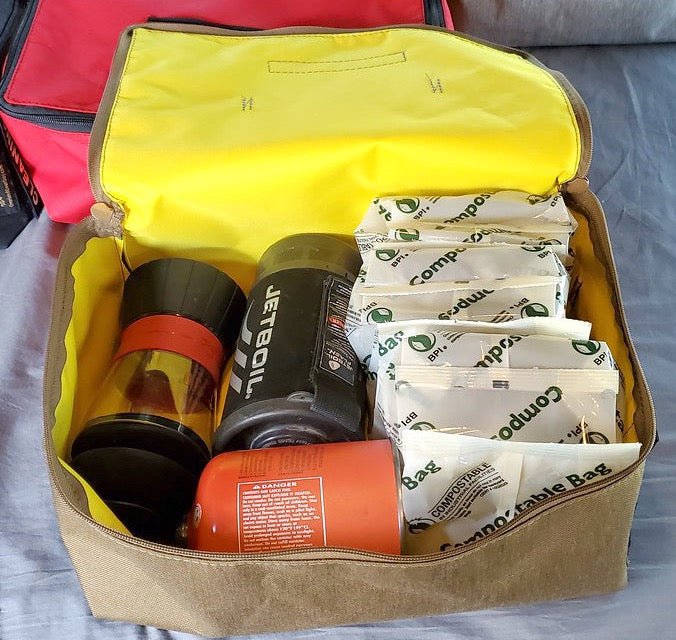 Overhead Cabinet Storage Divider Bags — Overland Gear Guy (photo 4) — photo 4