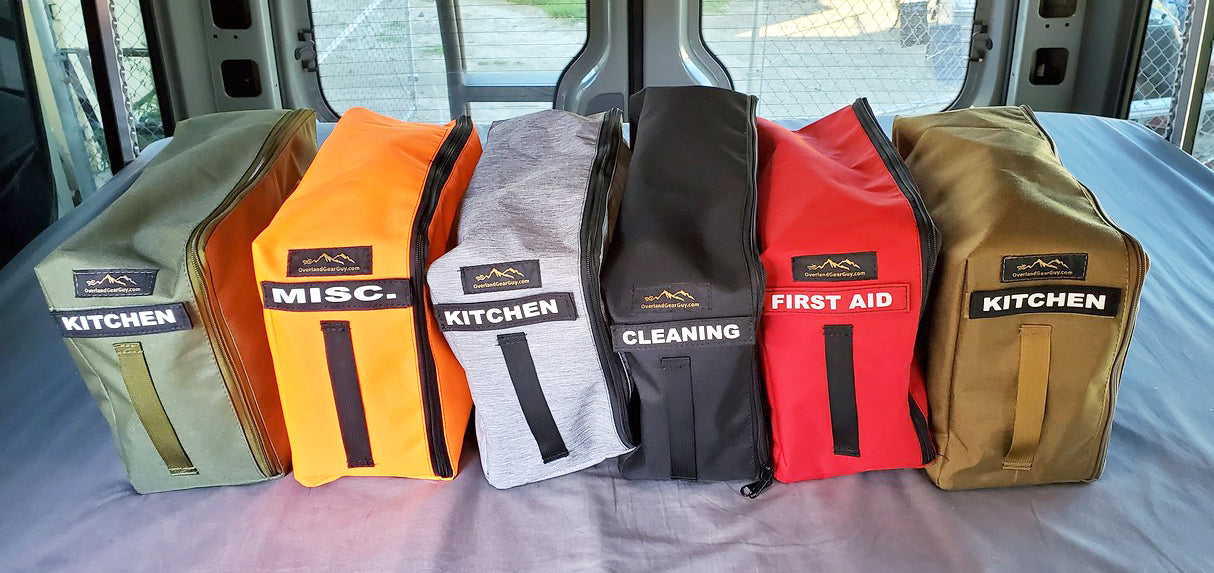 Van Overhead Storage Locker Divider Bags — photo 8