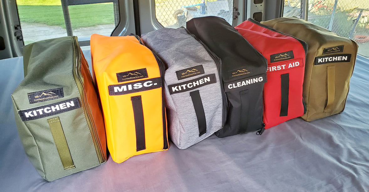 Van Overhead Storage Locker Divider Bags — photo 15