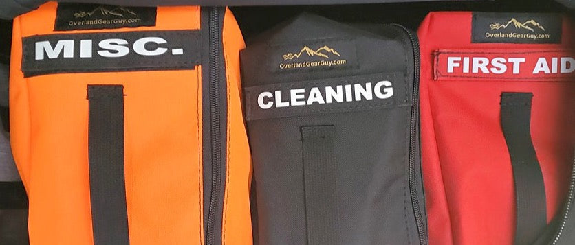 Overhead Cabinet Storage Divider Bags — Overland Gear Guy (photo 8) — photo 8