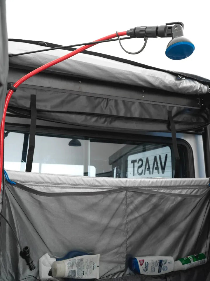 Camper Van Outdoor Shower Tent Awning - Joolca Ensuite Mounted Single in Steamboat Springs, CO (photo 8) — photo 8