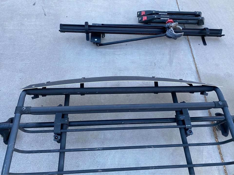 Gen1 Scion xB Yakima roof rack, Yakima basket,custom fairing, Yakima Raptor Bike mount, ski mount in Phoenix, AZ (photo 4) — photo 4