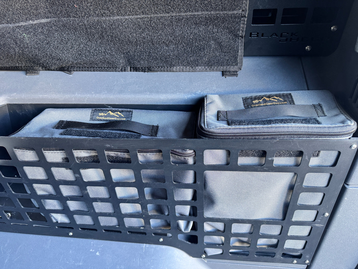 Rear Loadspace Molle Storage Bin Bags - Load Space — Overland Gear Guy (photo 6)