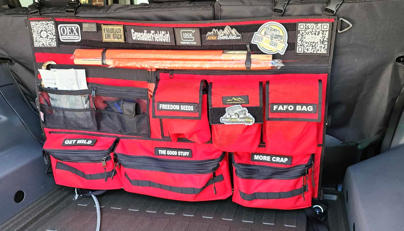Rear Bench Seat Organizer — Overland Gear Guy (photo 2) — photo 2