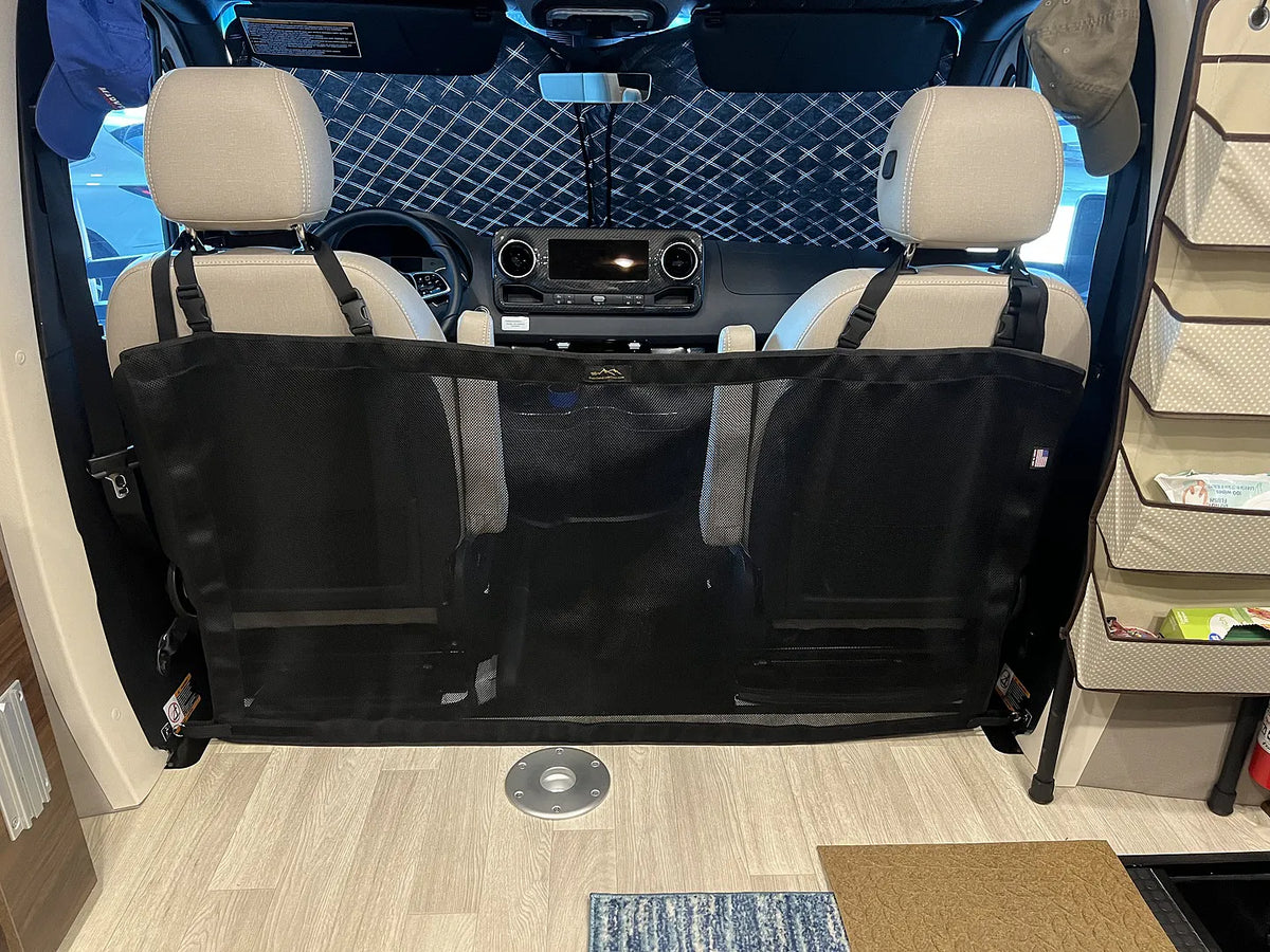 Sprinter Van Mesh Dog Barrier — photo 4