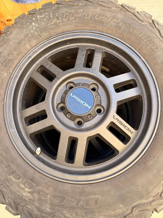 Ram ProMaster off-road Wheels and Tires - Vision Wheels - BFG KO2 — photo 3