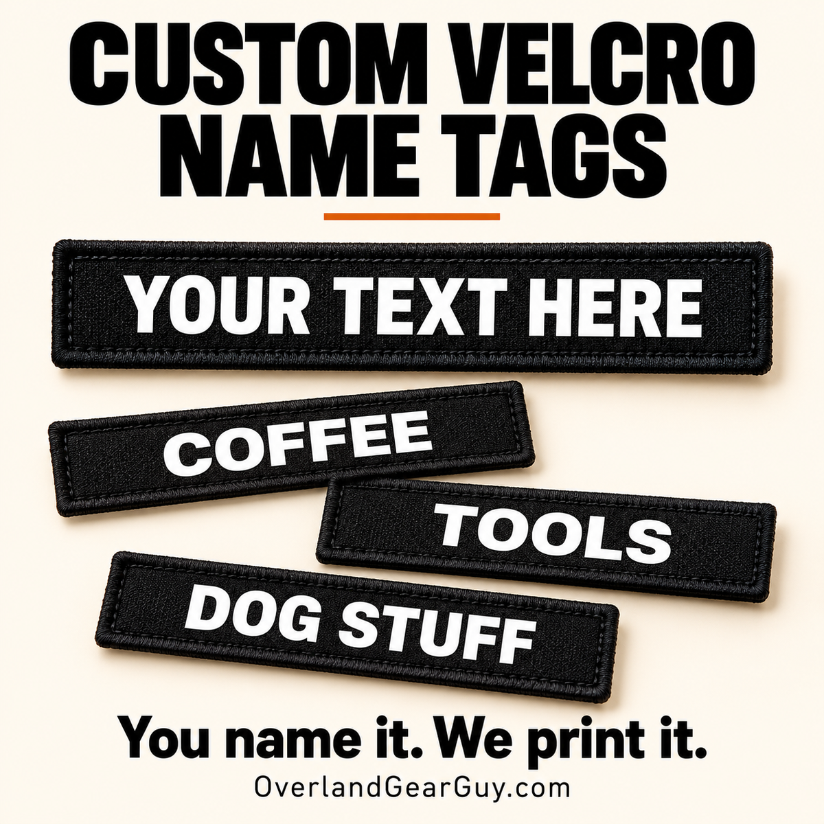 Custom Velcro Name Tags — photo 7
