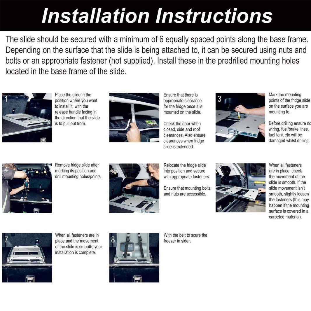 JPPro/VL45/APL35/VL35Pro/VL45Pro Fridge Slide Mount | ICECO — photo 8