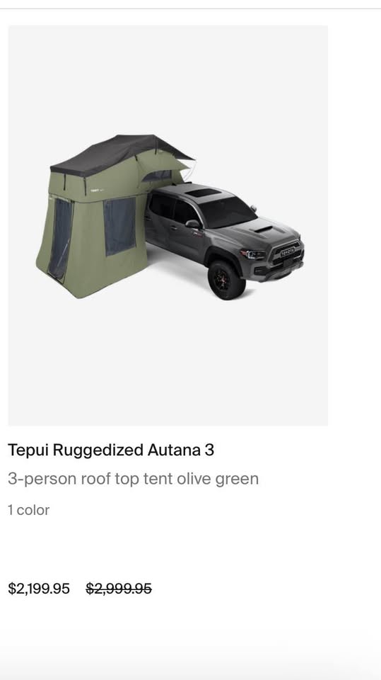 Tepui Explorer Autana 3 Roof / Truck Bed Tent in Phoenix, AZ (photo 5) — photo 5