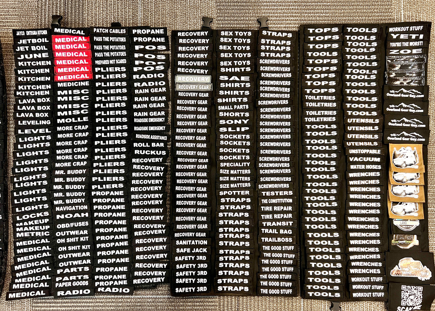 Custom Velcro Name Tags — Overland Gear Guy (photo 4)