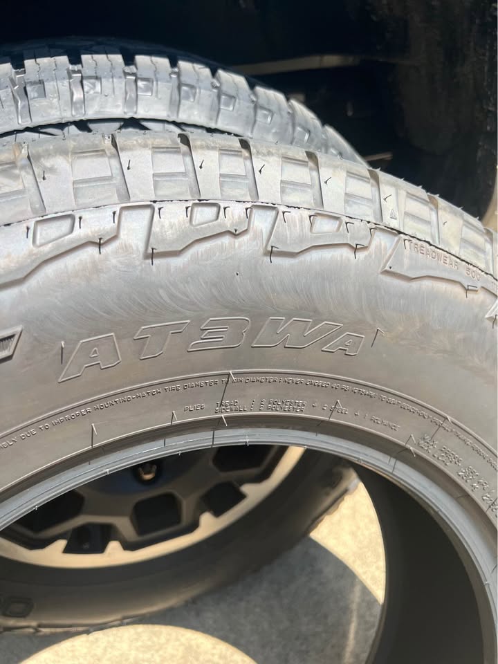Falken Wildpeak AT3Wa 265/70R18 set of 4 *tires only* in Portland, OR (photo 5) — photo 5