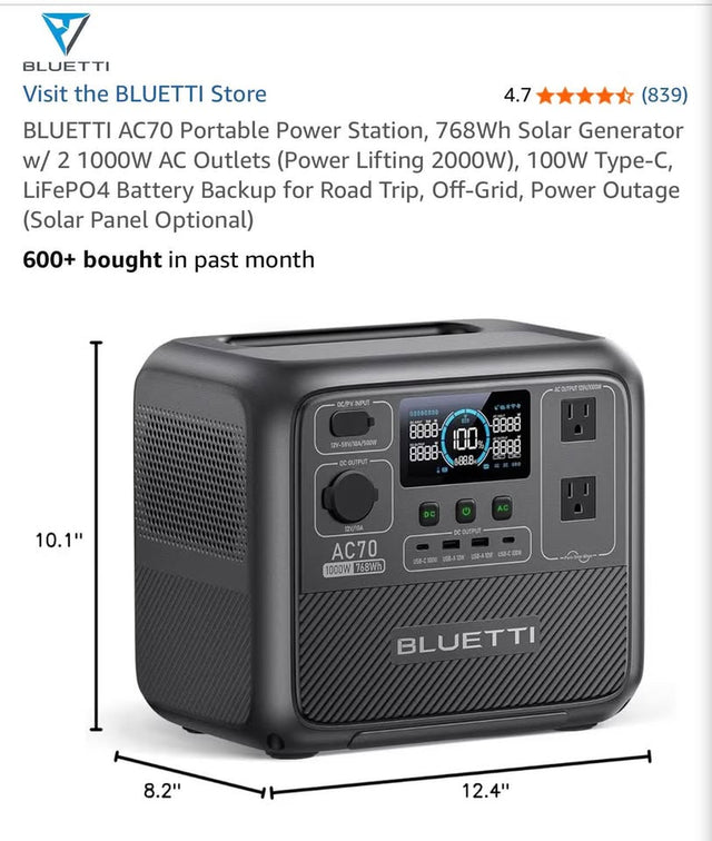 Bluetti Power Pack — photo 3