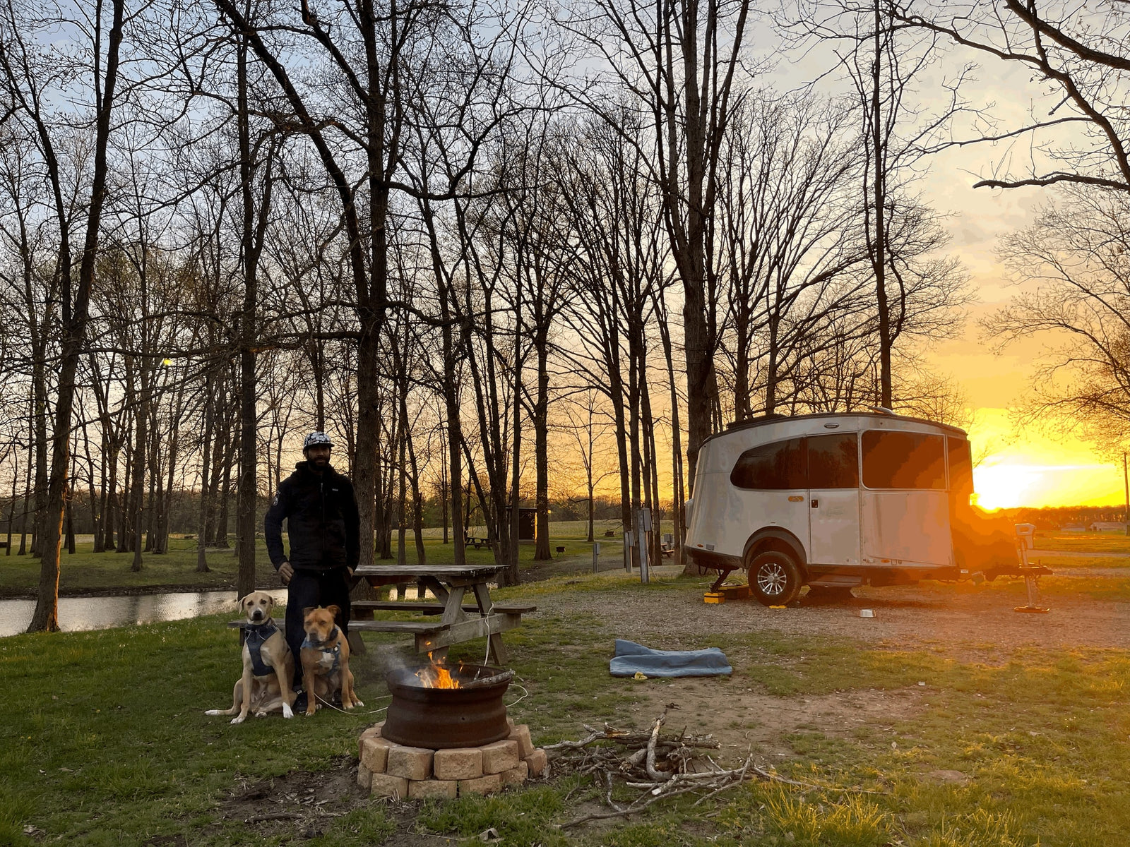 Scenic desert camping with an RV rental