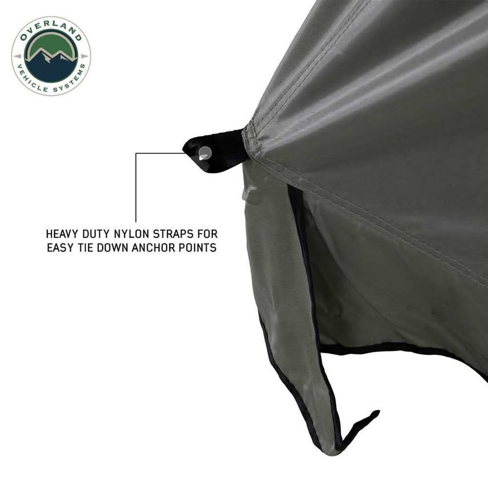 Overland Vehicle Systems Ld Tmbk Roof Top Tent Annex Green Base With Black Floor in Citrus Heights, California (photo 8) — photo 8